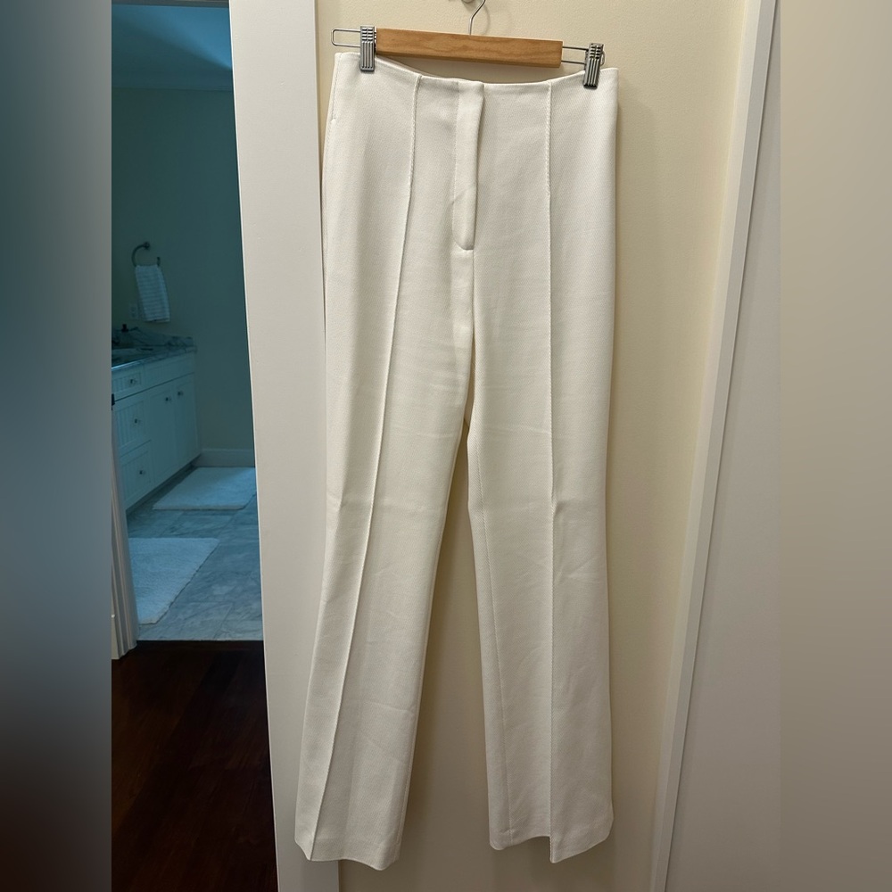 Halston Heritage Ivory Trousers